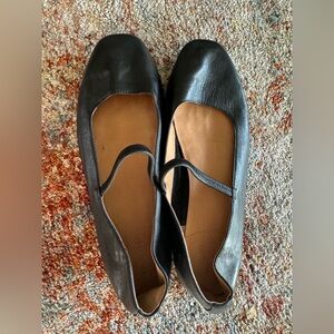 Madewell black ballet flats